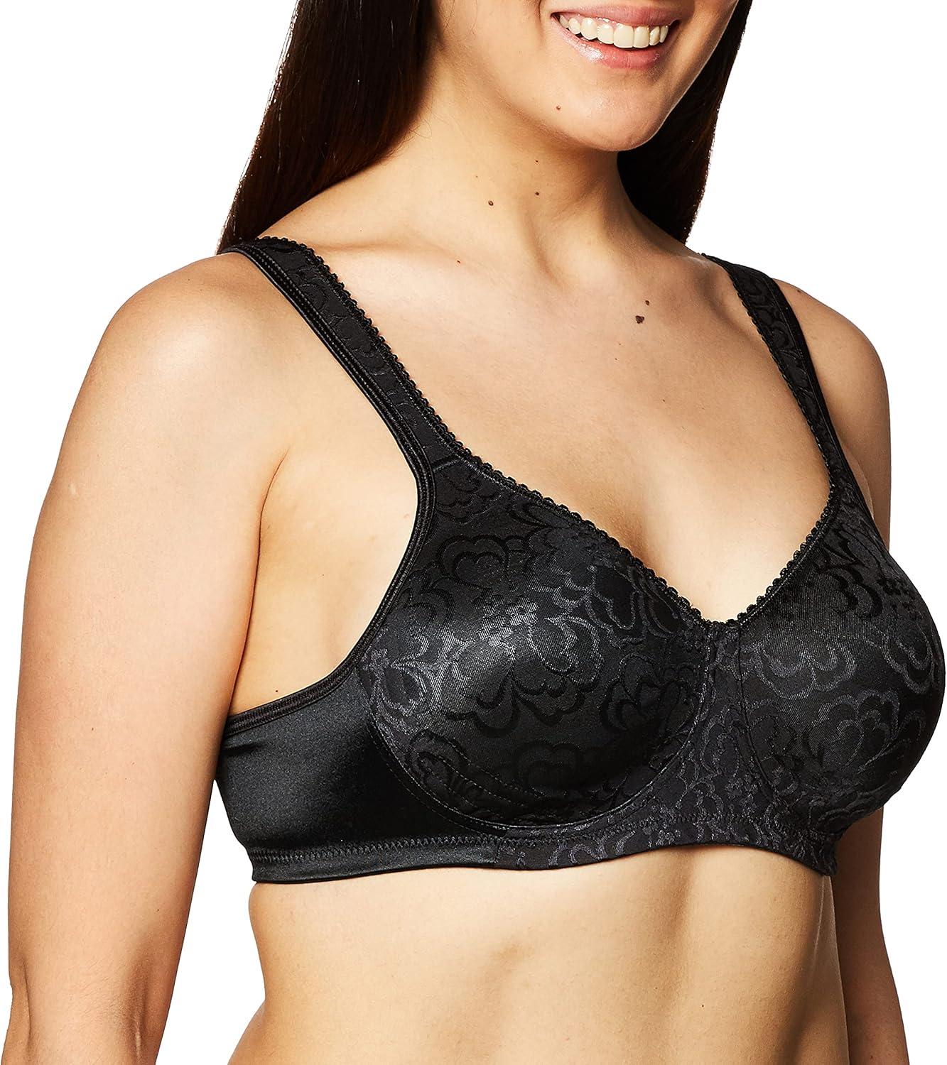 imagePLAYTEX 18 Hour Ultimate Lift and Support WireFree BraBlackBlack 2pack