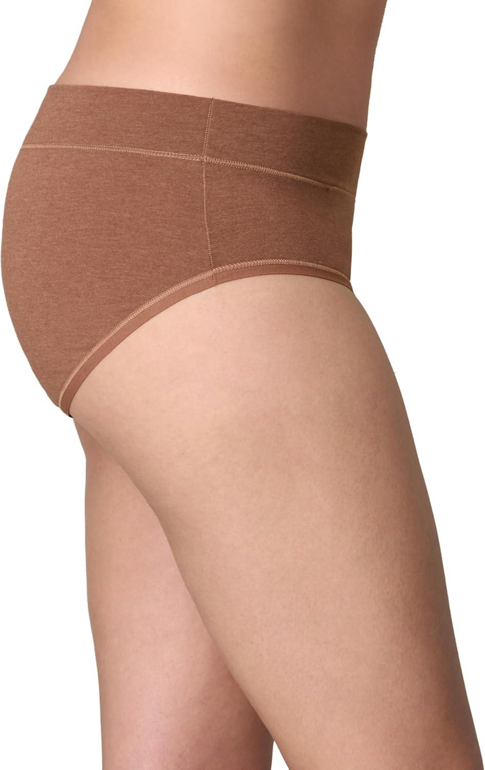 imagePLAYTEX Womens Tummy Control Underwear Hipster Pack 3Pack Stretch Cotton Plus Size Panties Avail Moisture WickingDressed in BlackDressed in BlackBronzed Chestnut