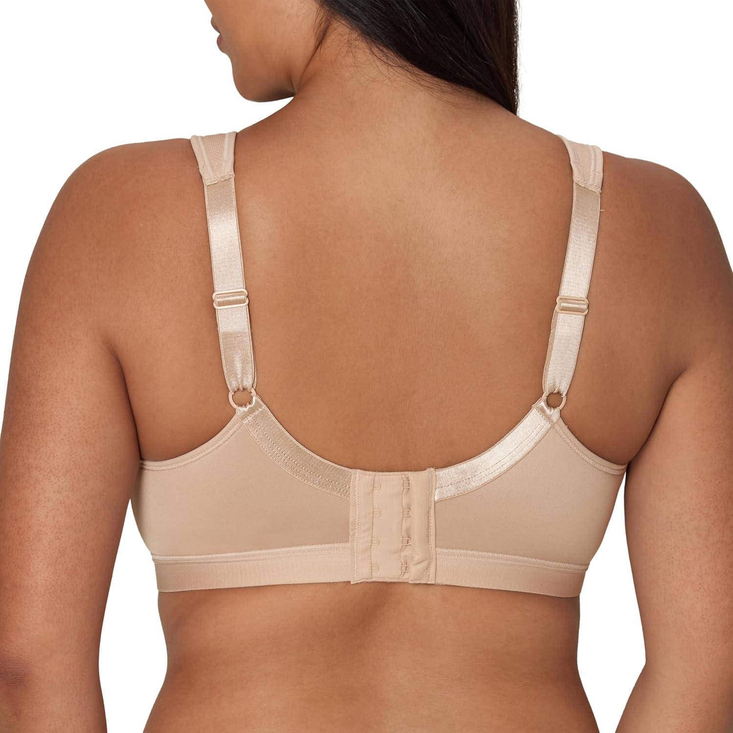 imagePlaytex Womens 18 Hour Active Breathable Comfort Wireless Bra Full Coverage Bra Smoothing SupportNude