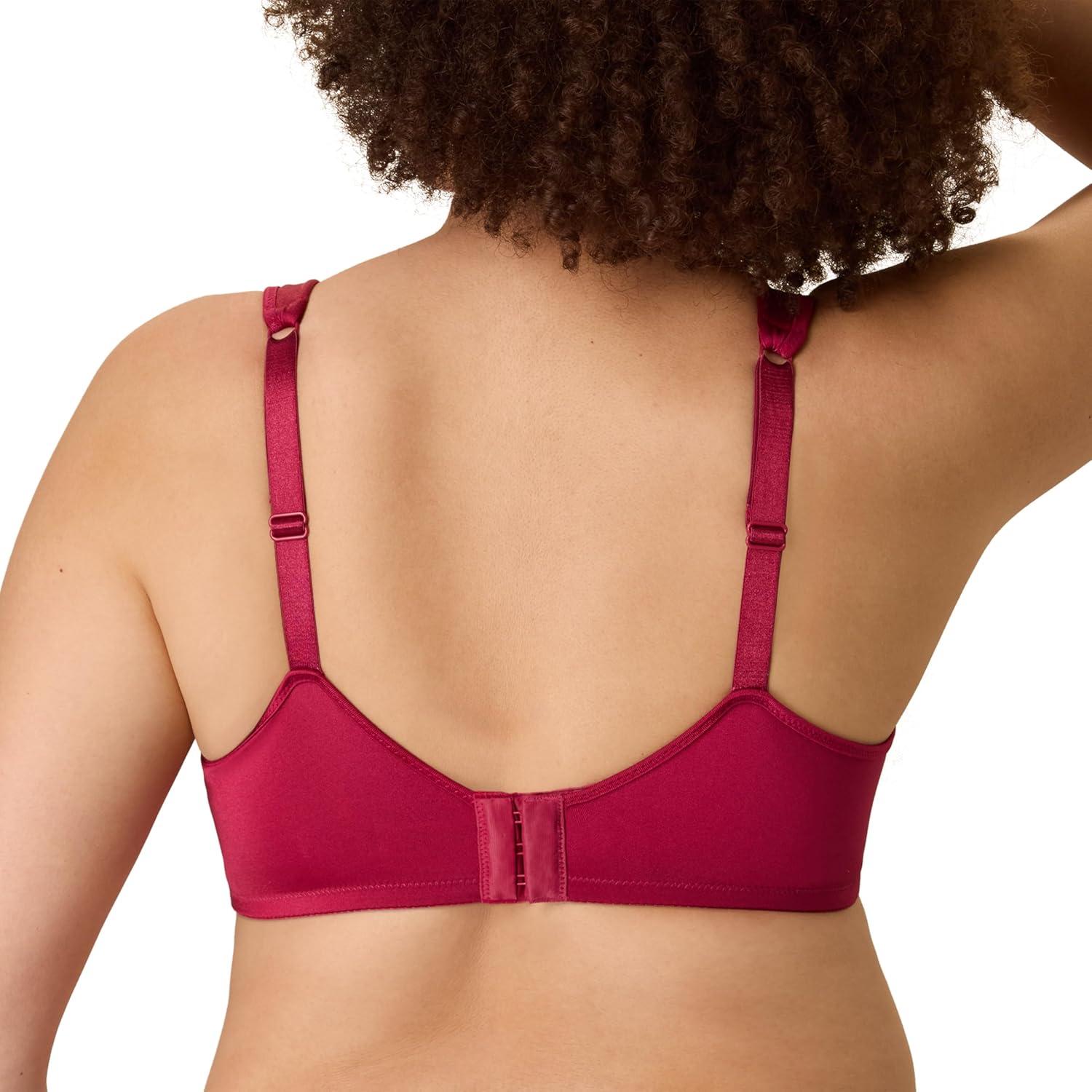 imagePlaytex Womens Balconette Underwire Bra PlusSize Bras Available Full Coverage MoistureWicking 4802Digital Rose