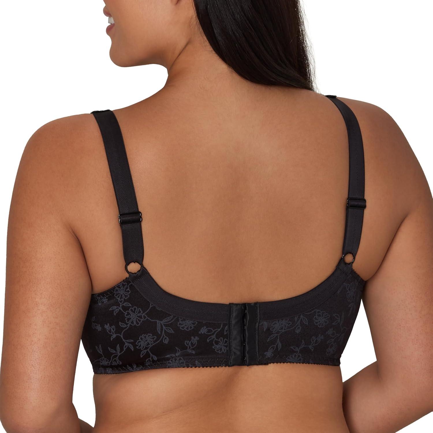 imagePlaytex Womens Secrets FullFigure Underwire Bra Beautiful Lift FullCoverage Underwire BraReal Black