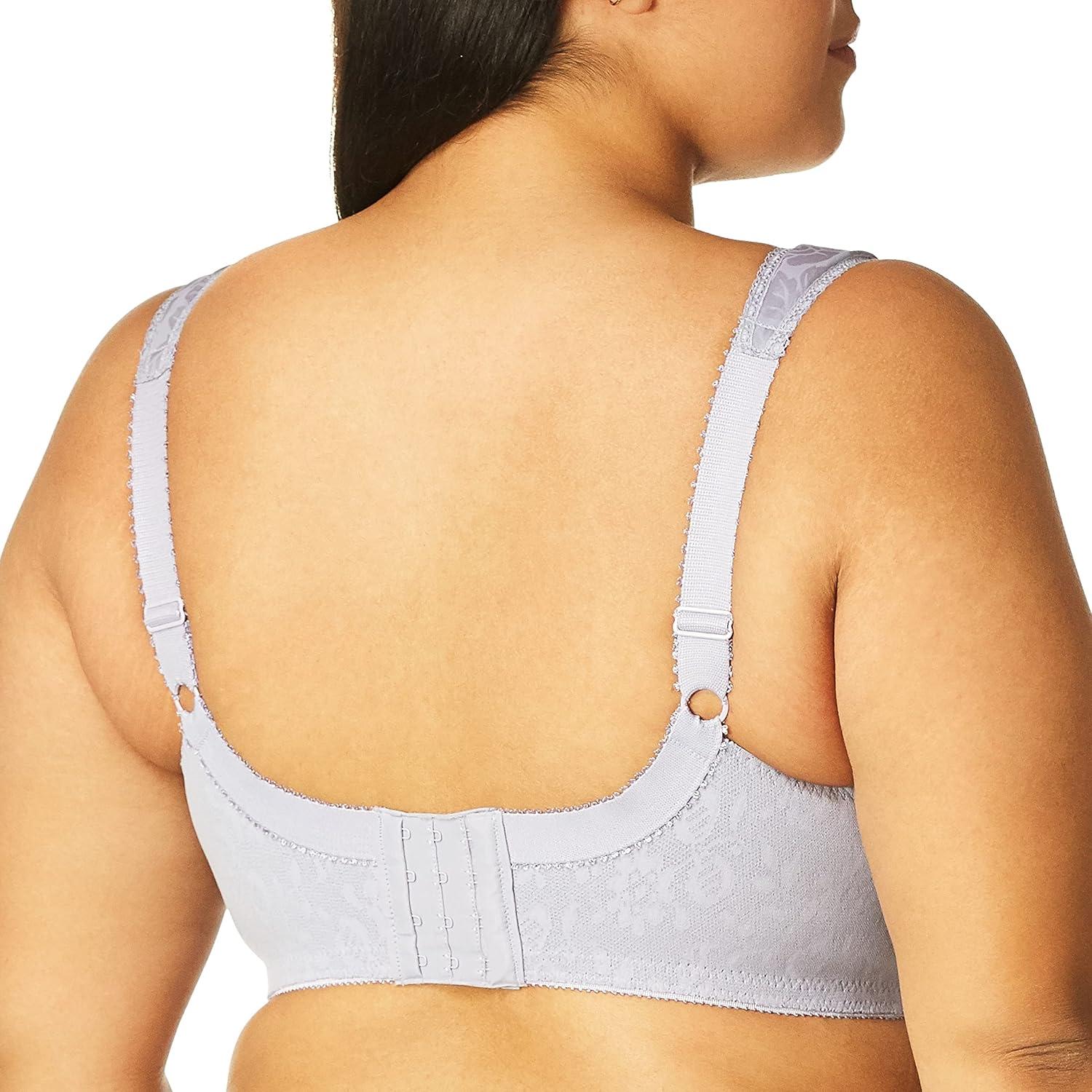 imagePlaytex Womens Wireless Bra 18 Hour PlusSize Bras Available Full Coverage Smoothing 4693 Single or 2PackAmethyst Quartz