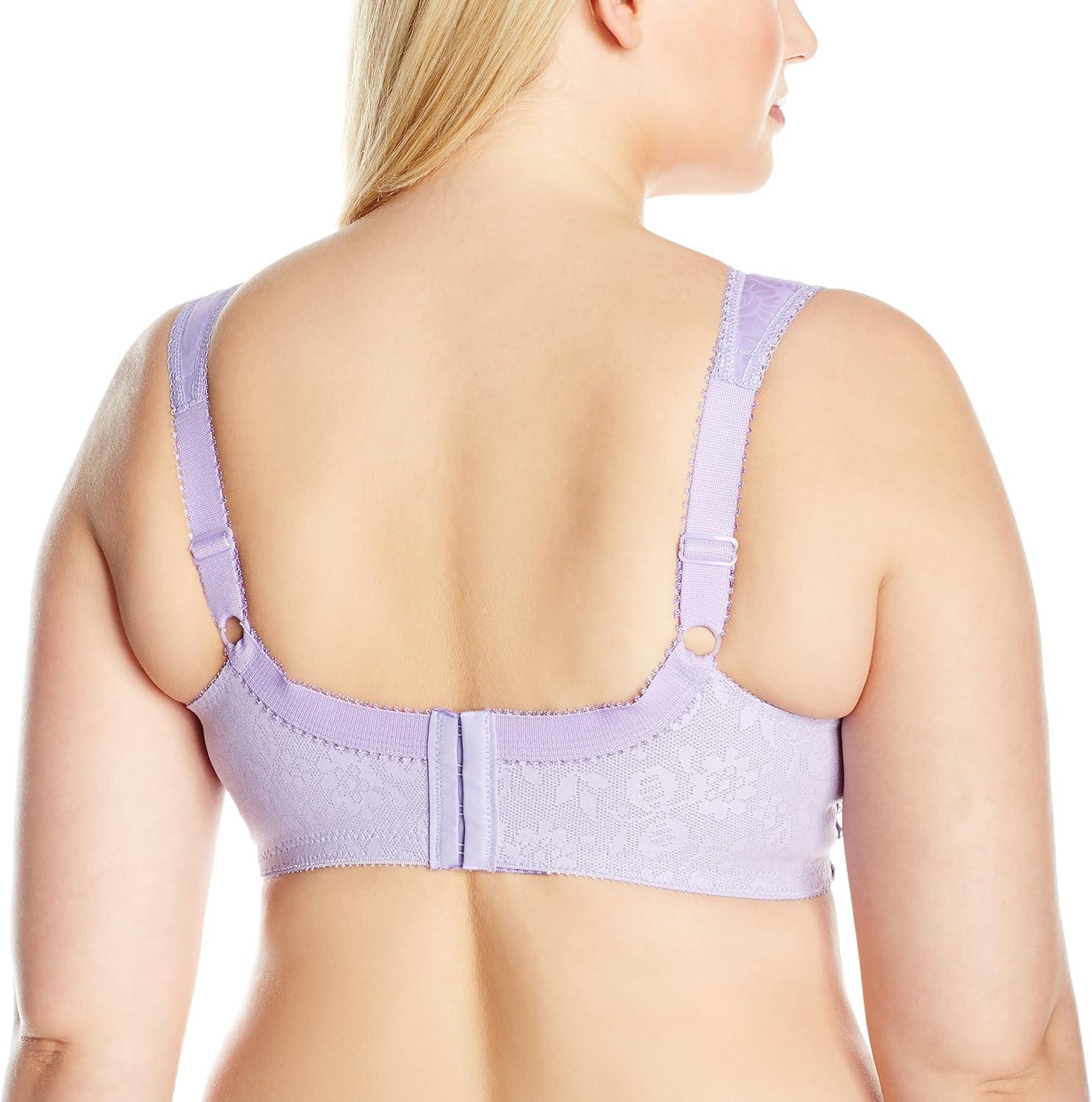 imagePlaytex Womens Wireless Bra 18 Hour PlusSize Bras Available Full Coverage Smoothing 4693 Single or 2PackEnchanted Lilac