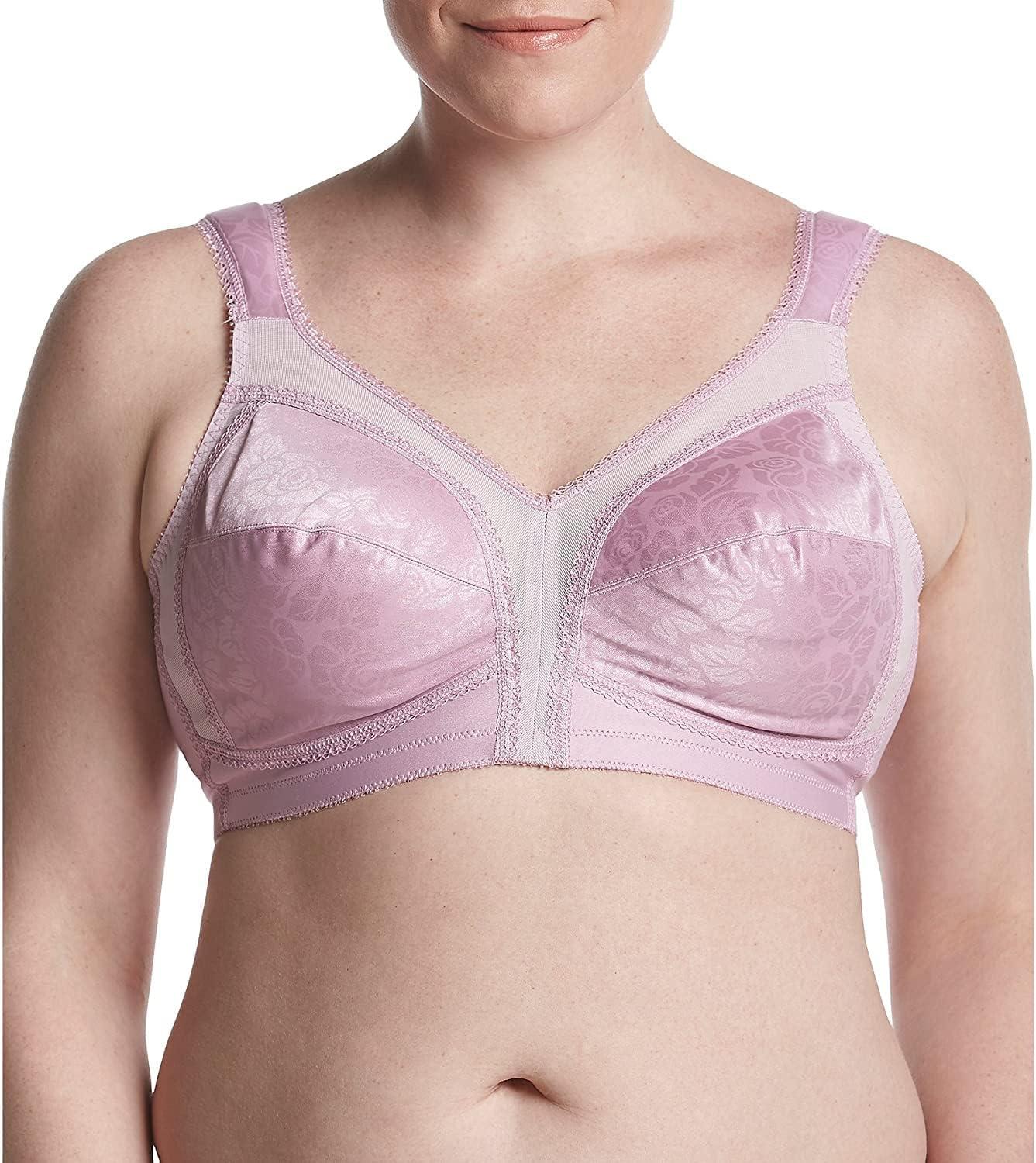 imagePlaytex Womens Wireless Bra 18 Hour PlusSize Bras Available Full Coverage Smoothing 4693 Single or 2PackPrivate Jet