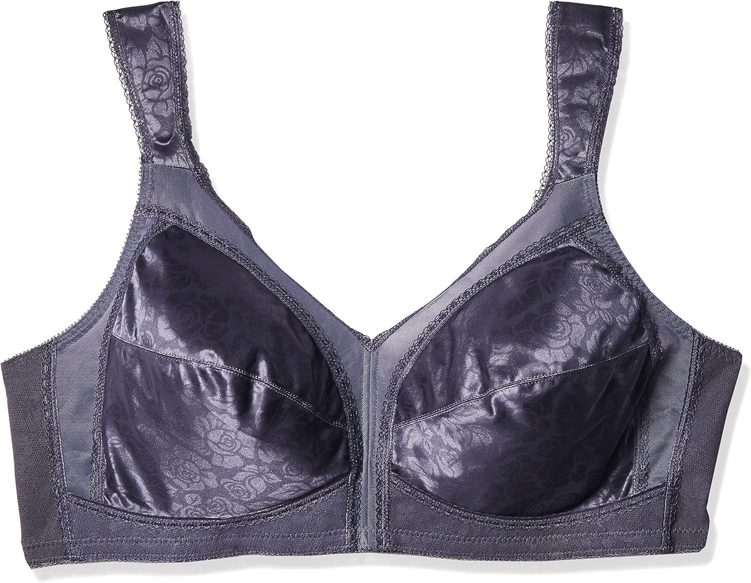 imagePlaytex Womens Wireless Bra 18 Hour PlusSize Bras Available Full Coverage Smoothing 4693 Single or 2PackPrivate Jet