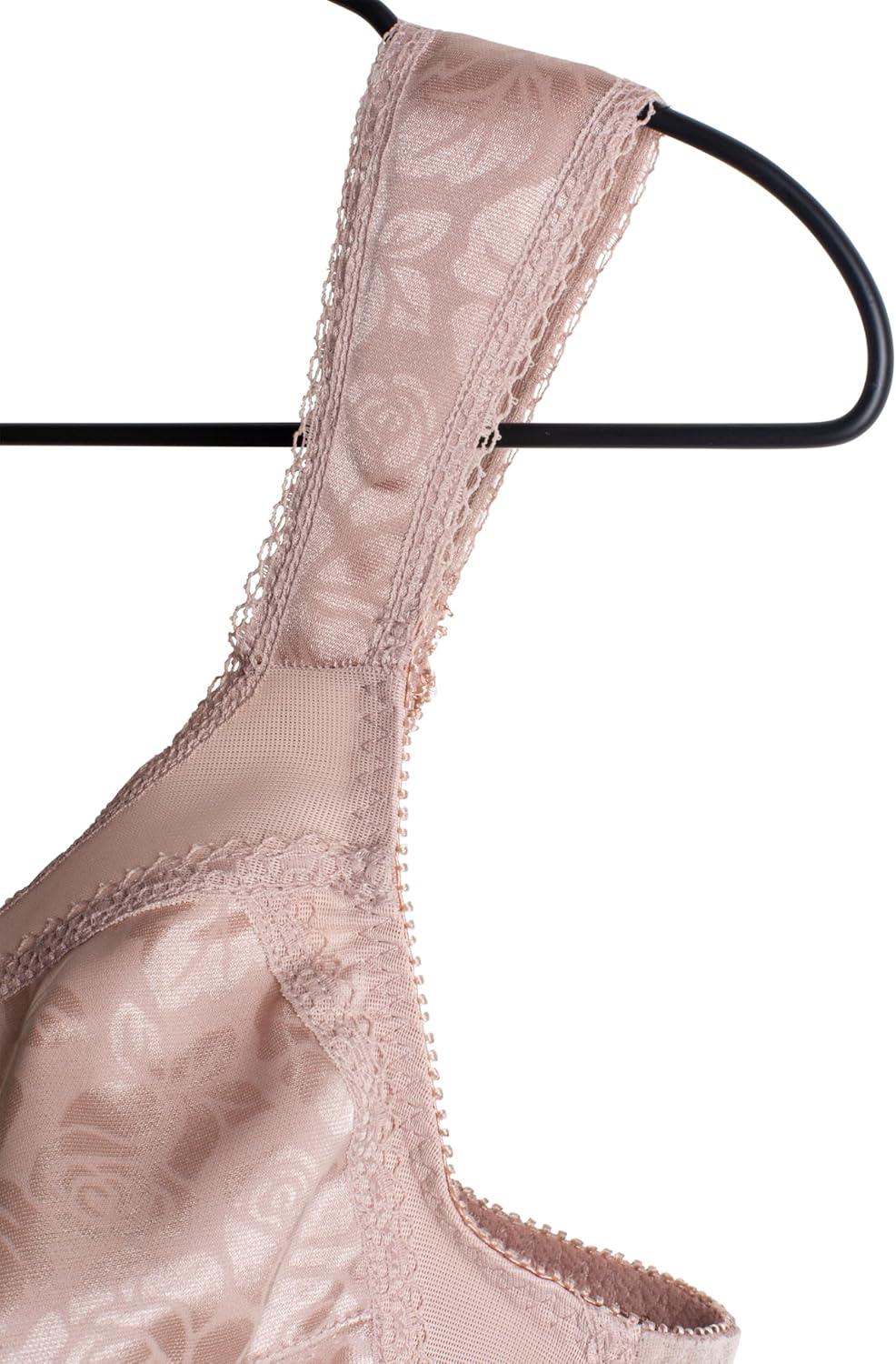 imagePlaytex Womens Wireless Bra 18 Hour PlusSize Bras Available Full Coverage Smoothing 4693 Single or 2PackSparrow Brown