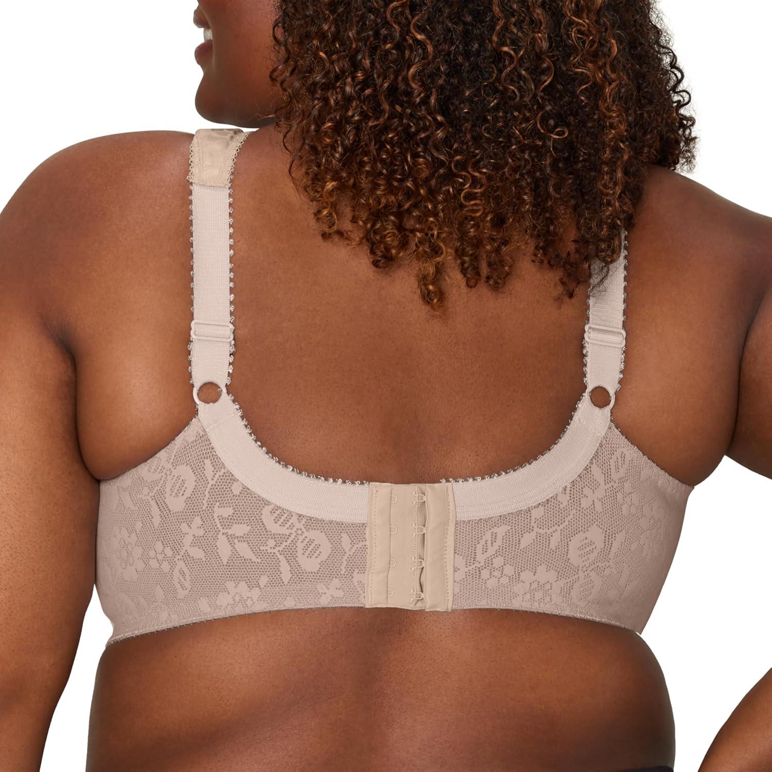 imagePlaytex Womens Wireless Bra 18 Hour PlusSize Bras Available Full Coverage Smoothing 4693 Single or 2PackToffee