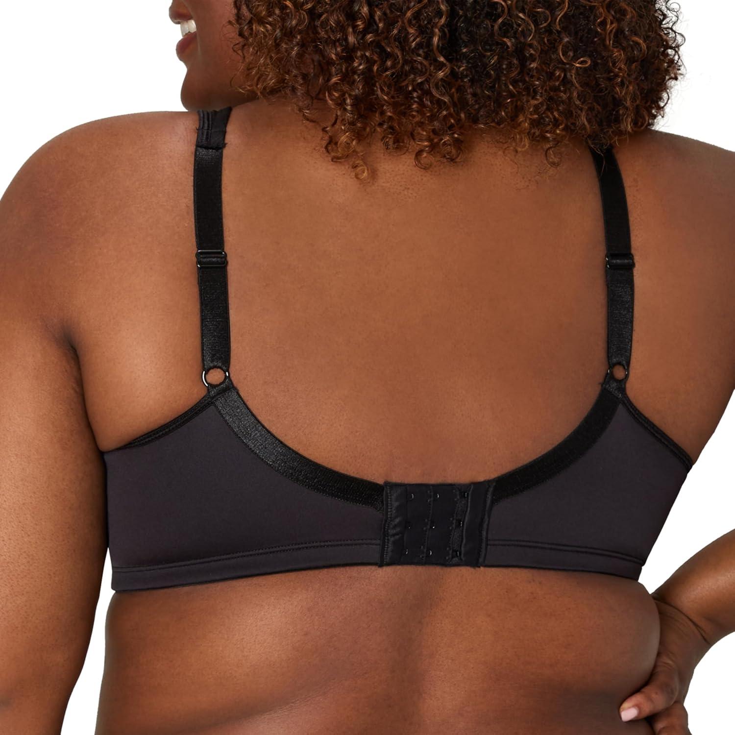 imagePlaytex Womens Wireless Bra 18 Hour TShirt Bras Available MoistureWicking Full Coverage SmoothingBlack