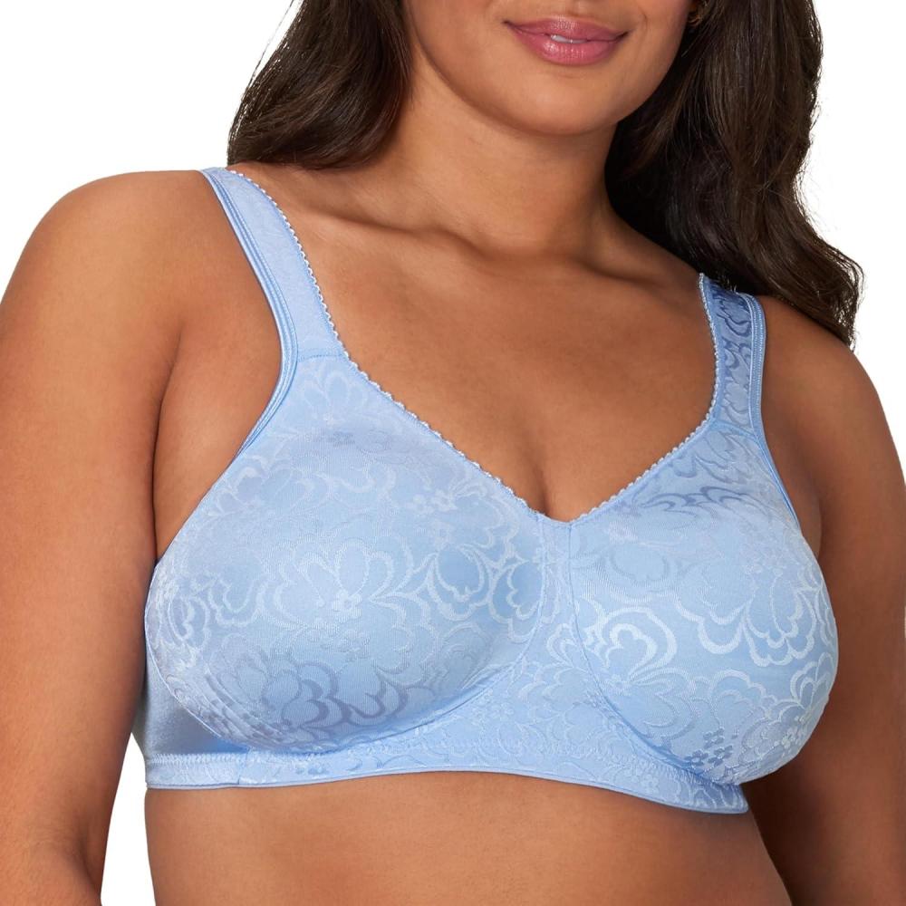 imagePLAYTEX 18 Hour Ultimate Lift and Support WireFree BraZen Blue