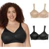 Nude/Black  2-pack