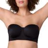 imagePlaytex Womens Strapless Bra PlusSize Bras Available Convertible Straps MoistureWicking 4801Dressed in Black