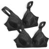 Black/Black  2-pack