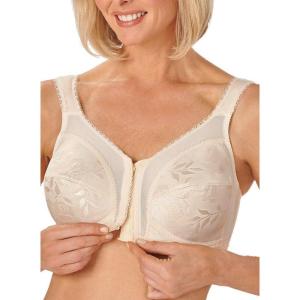 PLAYTEX 18 Hour Front-Close Wire-Free Bra(Light Beige)