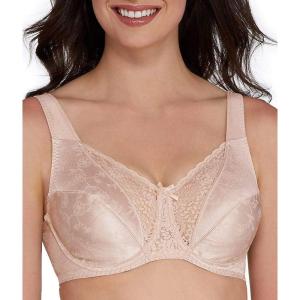 Playtex Women’s Secrets Full-Figure Underwire Bra, Beautiful Lift Full-Coverage Underwire Bra(Nude)
