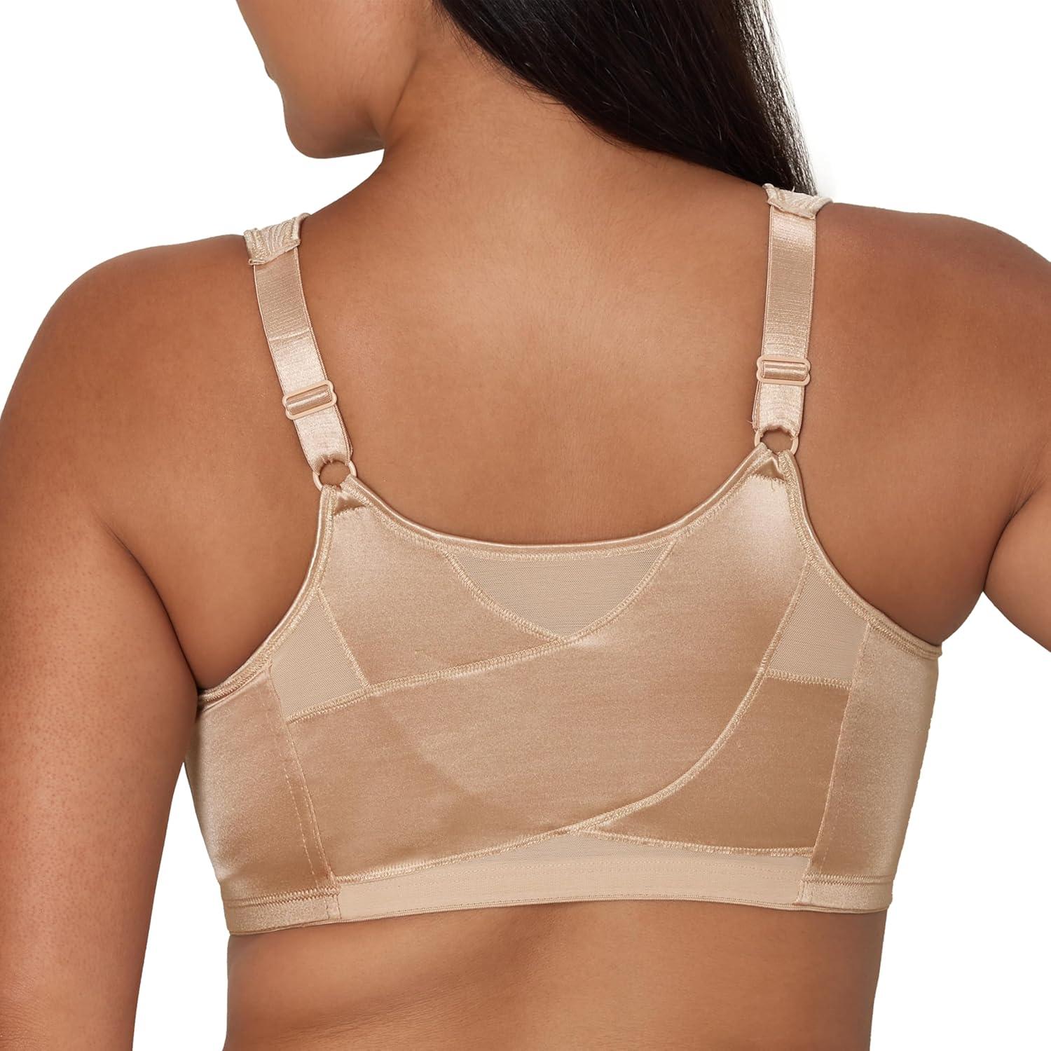 imagePlaytex Womens 18 Hour Front Close Extra Back Support Wireless Bra USE52ENude