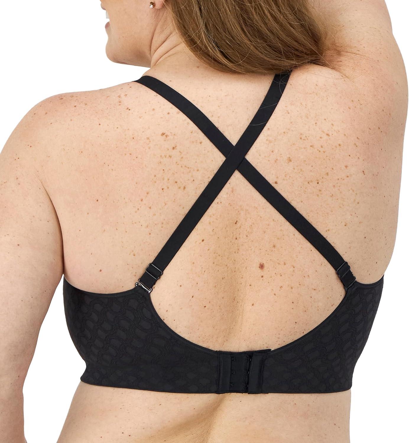imagePlaytex Womens Smoothing Full Coverage Wireless Bra Us4p31 2Pack Sizes S3x MXLBlackAlmond