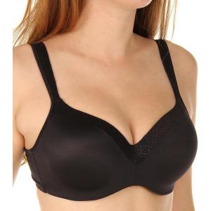 PLAYTEX womens Secrets Underwire Balconette T-shirt Bra for Full Figures (Retired Colors)(Real Black)