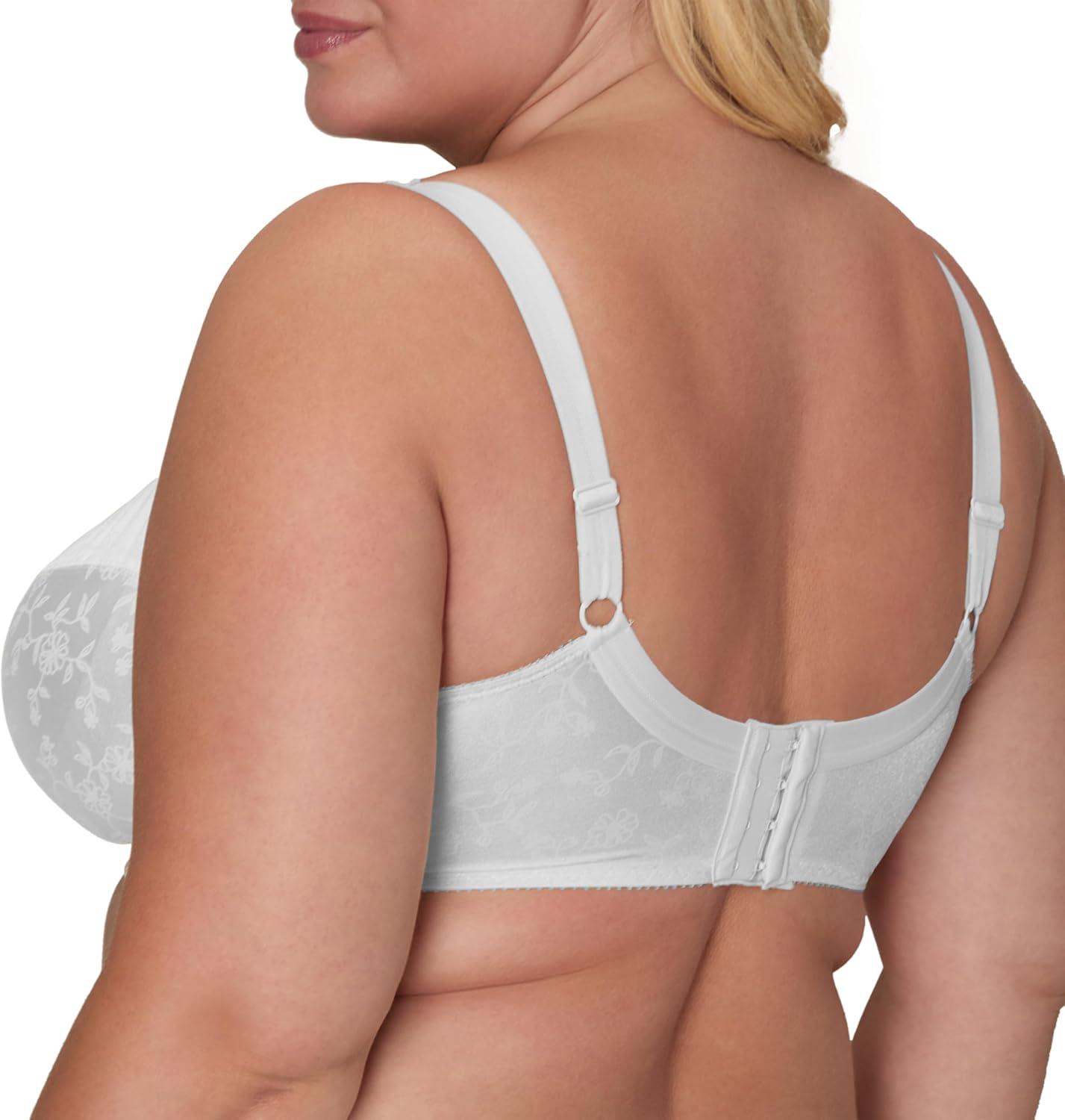 imageHanes Womens Underwire Bra Secrets PlusSize Bras Available FullCoverage Supportive 4422White
