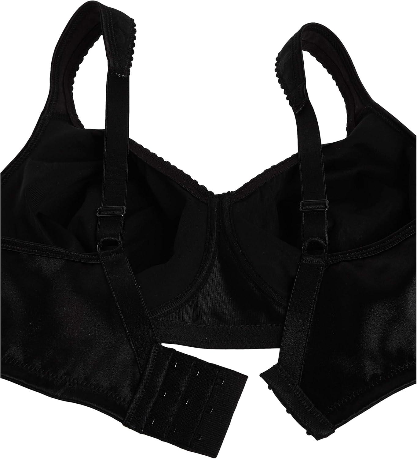 imagePlaytex Womens Love My Curves Feel Gorgeous Underwire Full Coverage Bra US4513BlackWarm Steel Combo