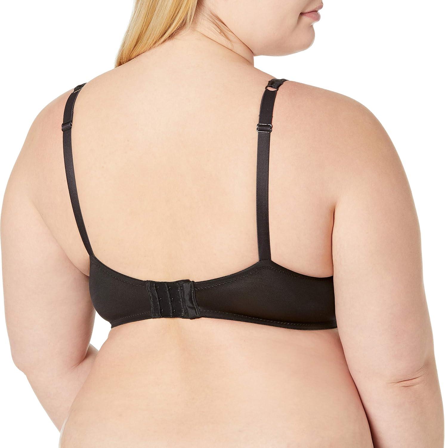 imagePlaytex Womens Love My Curves Feel Gorgeous Underwire Full Coverage Bra US4513BlackWarm Steel Combo