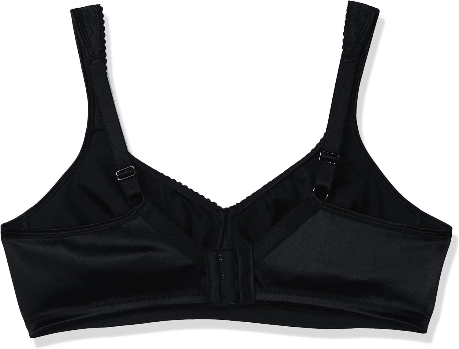 imagePlaytex Womens Love My Curves Feel Gorgeous Underwire Full Coverage Bra US4513BlackWarm Steel Combo