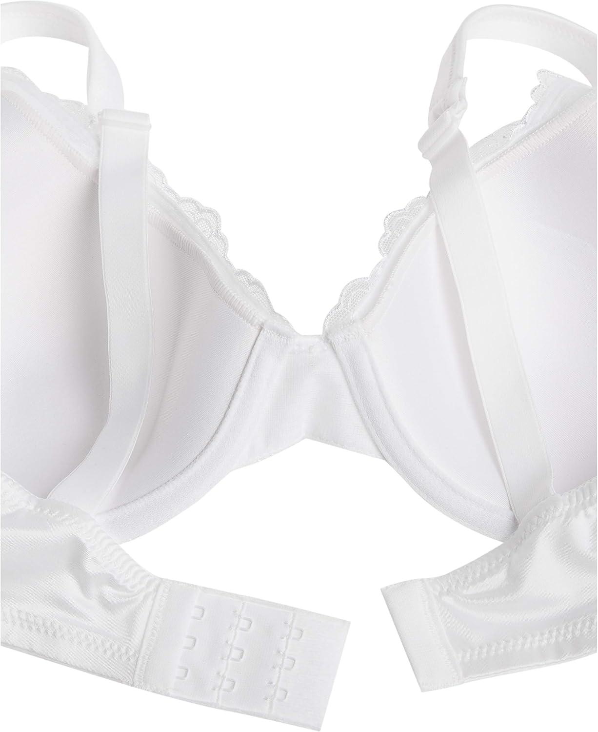 imagePlaytex Womens Love My Curves Feel Gorgeous Underwire Full Coverage Bra US4513White
