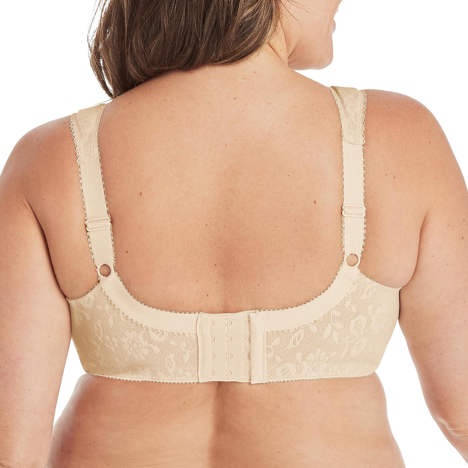 imagePlaytex Womens Wireless Bra 18 Hour PlusSize Bras Available Full Coverage Smoothing 4693 Single or 2PackNatural BeigeNatural Beige