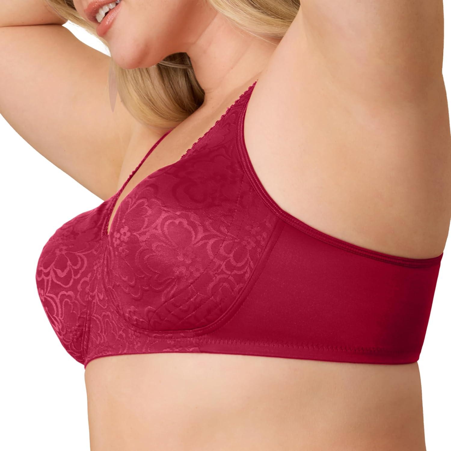 imagePlaytex Womens Wireless Bra Single Or 2Pack 18 Hour Ultimate Lift amp Support Bras for Women PlusDigital Rose