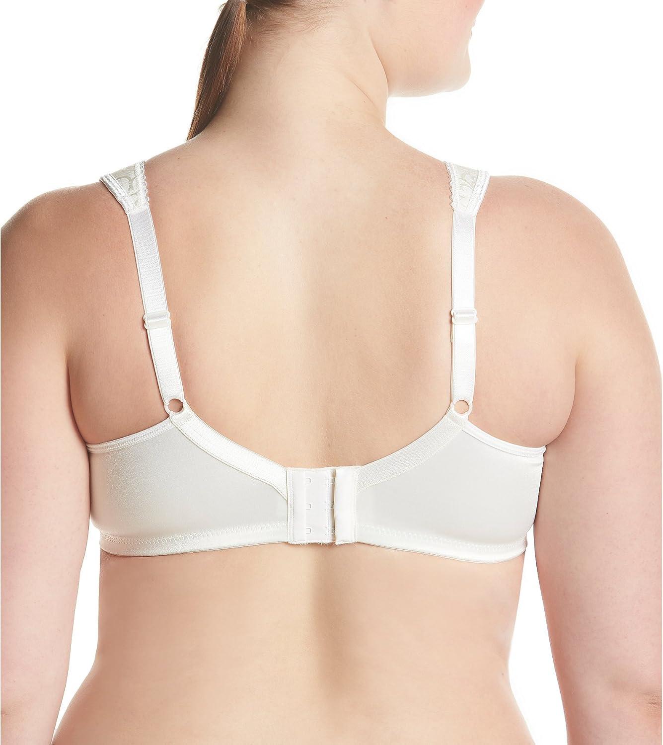 imagePlaytex Womens Wireless Bra Single Or 2Pack 18 Hour Ultimate Lift amp Support Bras for Women PlusMother of Pearl