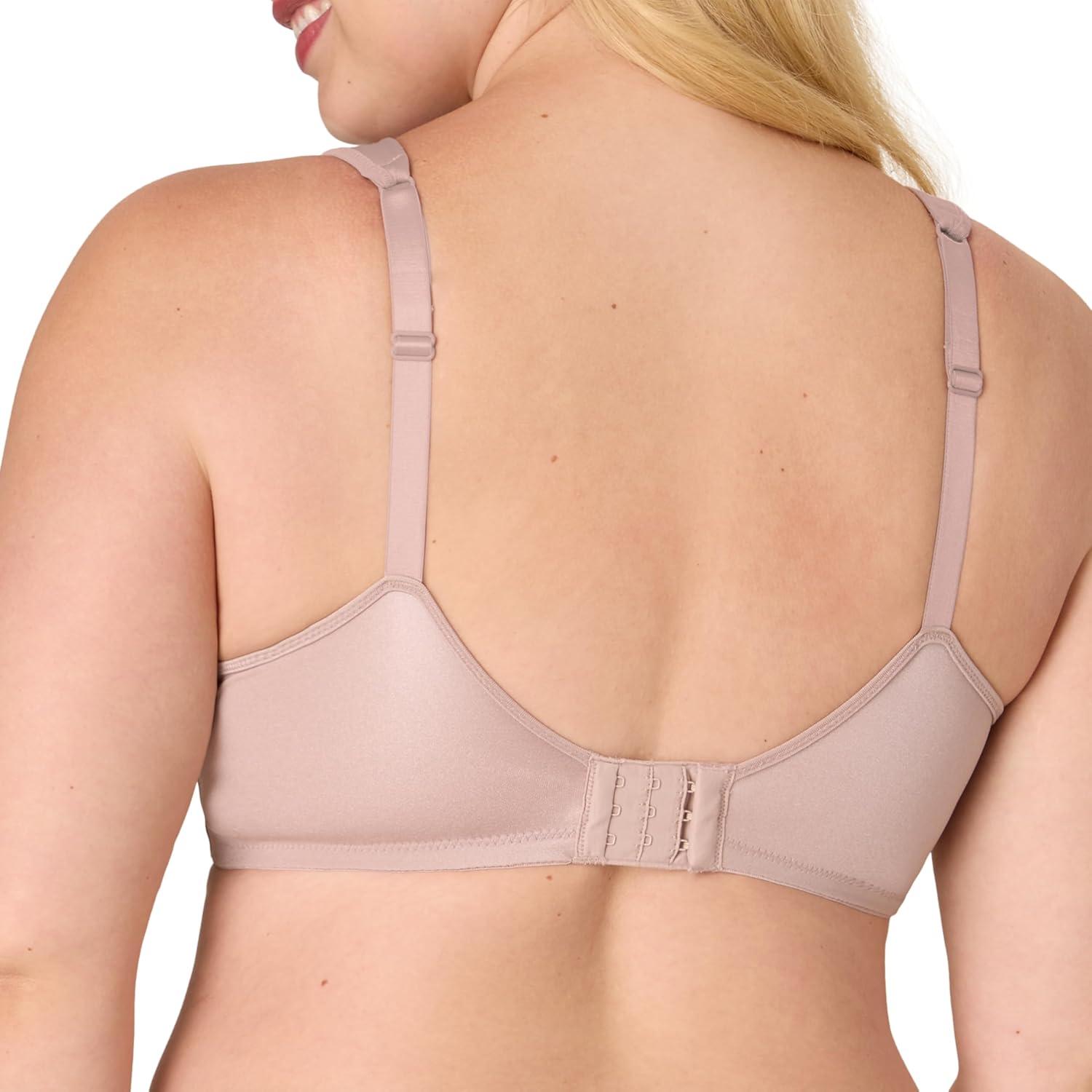 imagePlaytex Womens Balconette Underwire Bra PlusSize Bras Available Full Coverage MoistureWicking 4802Evening Blush