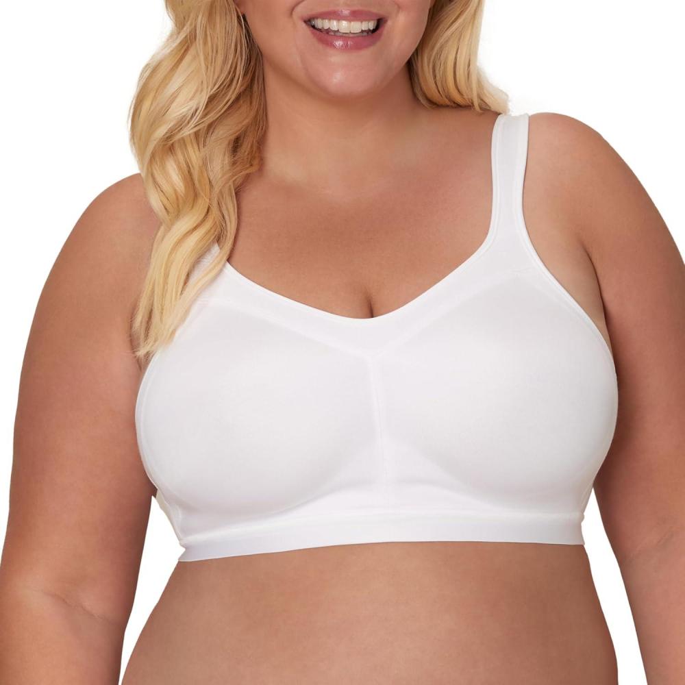imagePlaytex Womens 18 Hour Active Lifestyle Full Coverage Bra 4159White