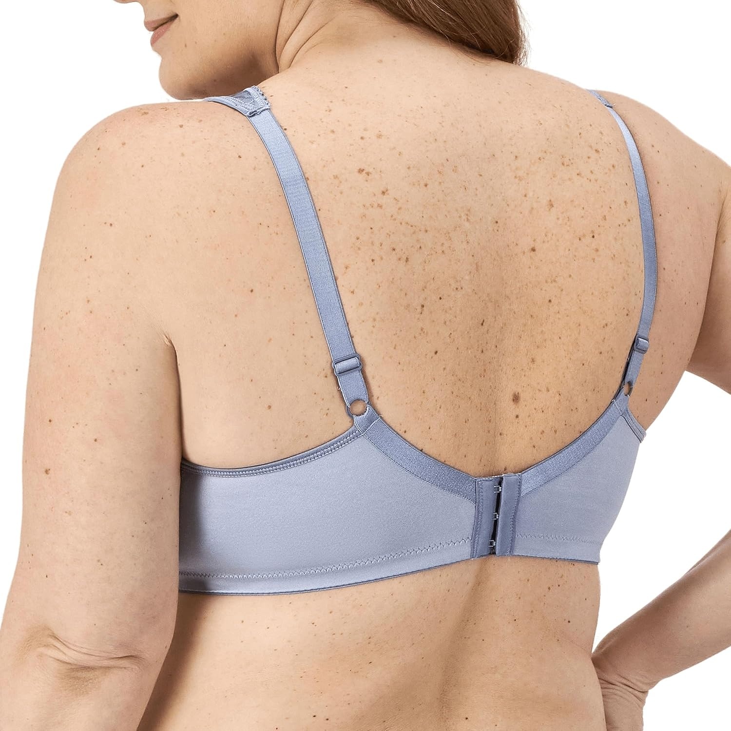 image:imagePlaytex Womens 18 Hour Ultimate Lift and Support Wire Free Bra US4745 Available in Single and 2PacksGranite Blue Grey