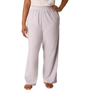 Playtex Women’s Pajama Pants for Women – Cotton-Stretch Sleep Pants – Moisture-Wicking, Pockets (Plus